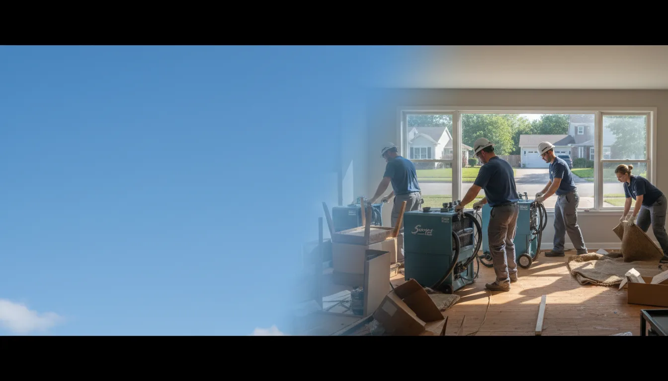 Flood Restoration in Thornton, CA near me